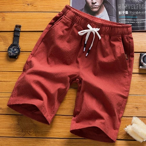 Lorvard Relaxed Linen Shorts