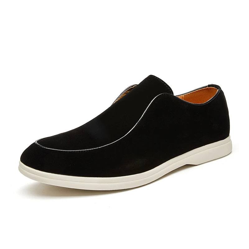 Lorvard Suede Slip-On Loafers