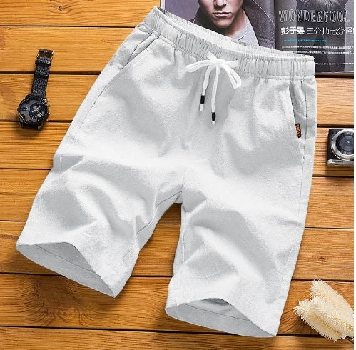 Lorvard Relaxed Linen Shorts
