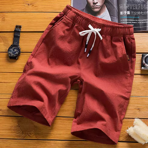 Lorvard Relaxed Linen Shorts