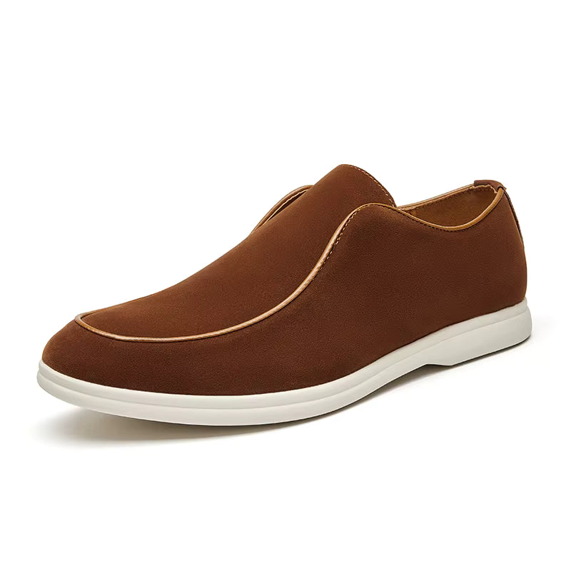 Lorvard Suede Slip-On Loafers