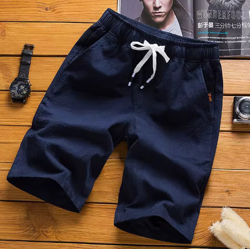 Lorvard Relaxed Linen Shorts