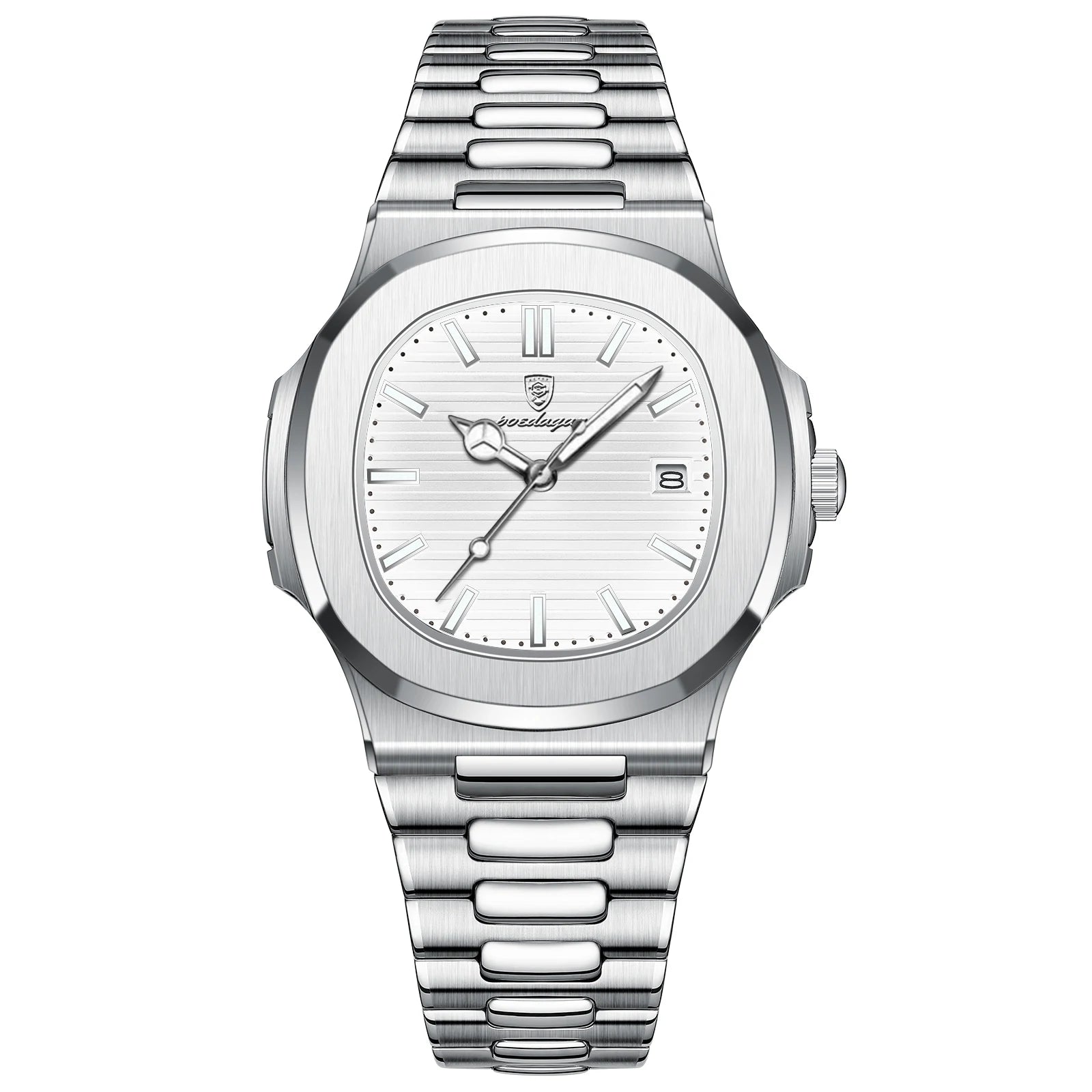 Lorvard Square Steel Watch