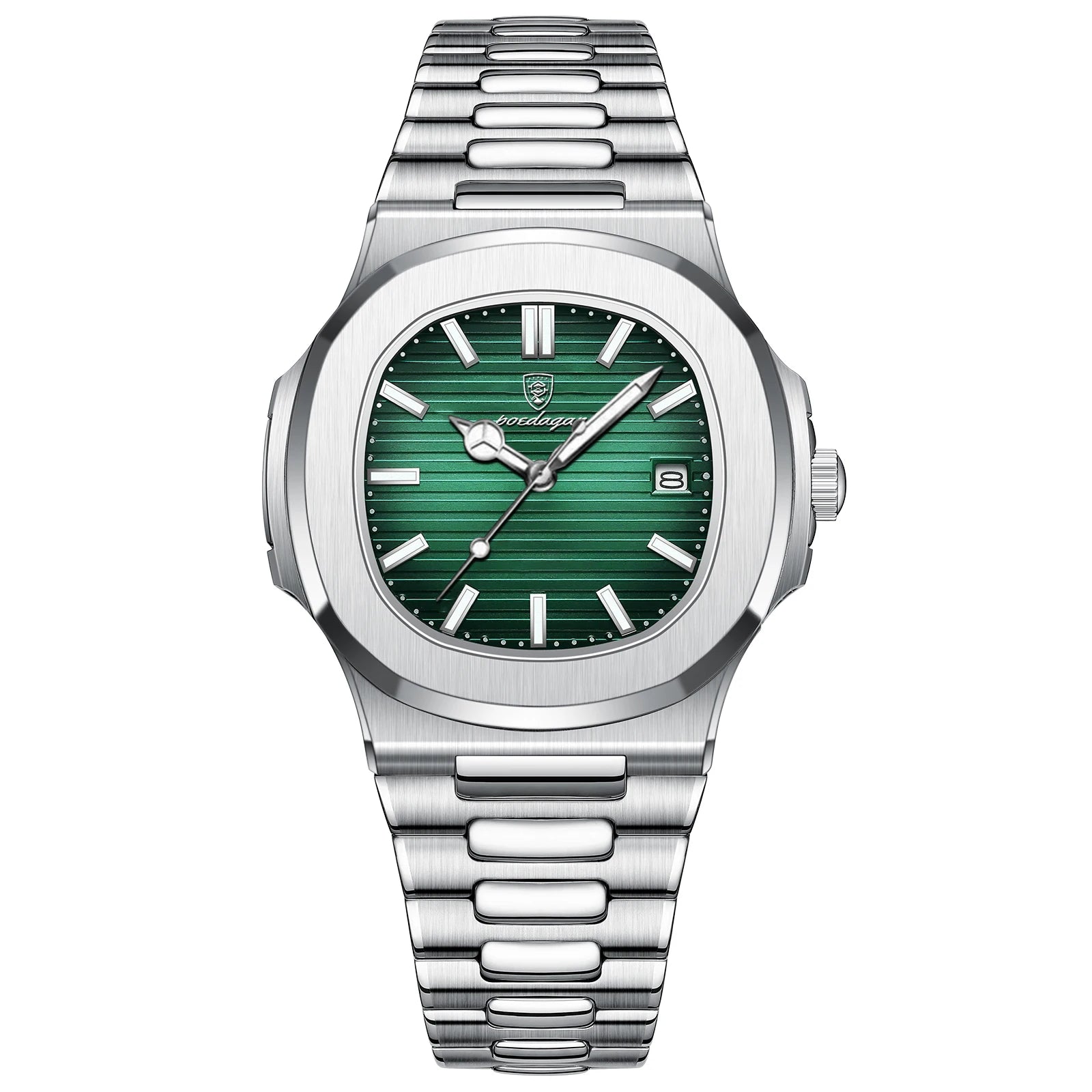 Lorvard Square Steel Watch