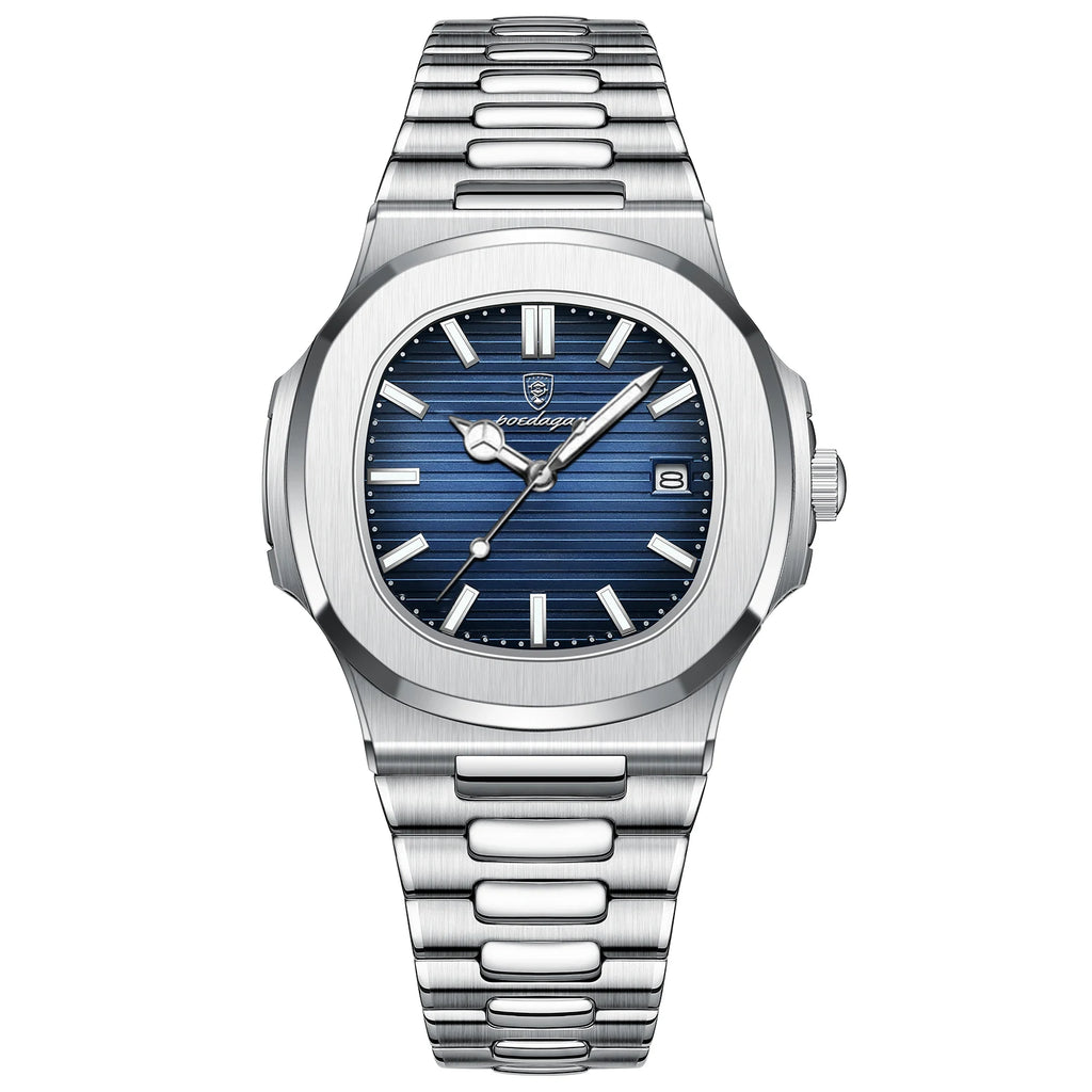 Lorvard Square Steel Watch